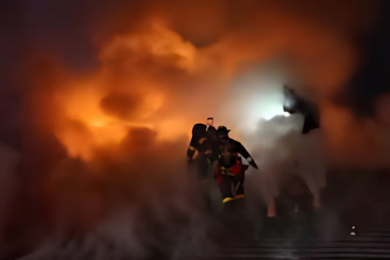 Newark Blaze: Firefighters Quell Overnight RV Fire Threatening Adjacent Home on Sheridan Court