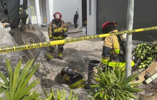 No Injuries After Fort Lauderdale Fire Crews Cap Gas Leak at Construction Site