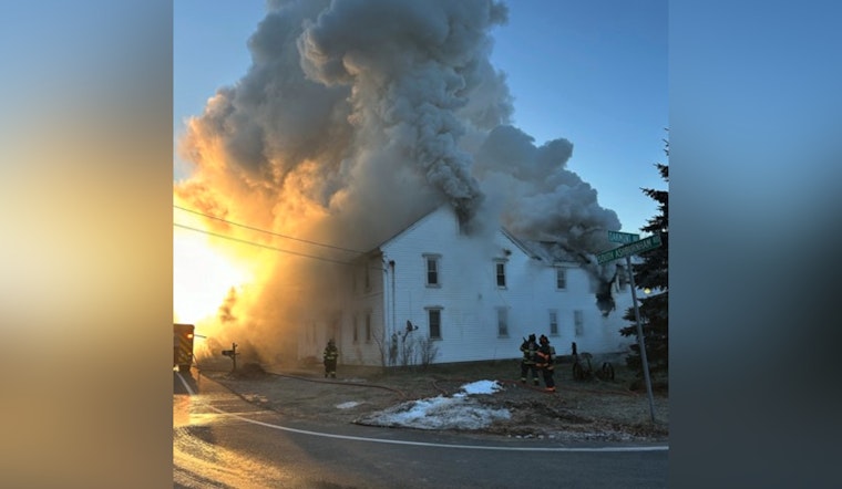 No Injuries in Westminster Home Fire, but Pets Lost as Multiple Agencies Respond to Blaze