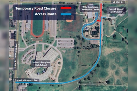 Oklahoma City Announces Closure of Frederick Douglass Avenue with Detours for Recreation Center and Golf Course Access