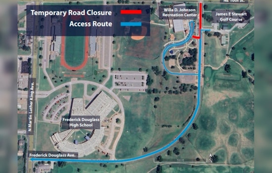 Oklahoma City Announces Closure of Frederick Douglass Avenue with Detours for Recreation Center and Golf Course Access