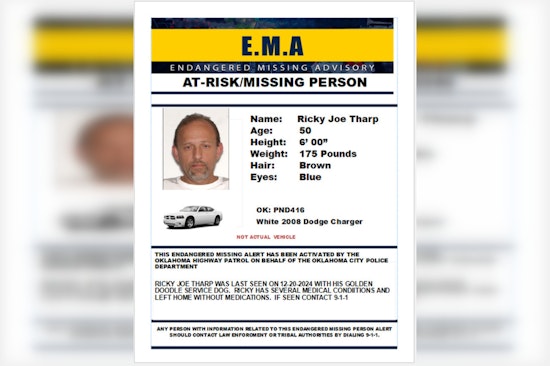 Oklahoma City Community Urged to Aid in Search for Missing Man with Medical Conditions