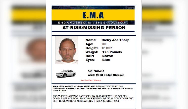 Oklahoma City Community Urged to Aid in Search for Missing Man with Medical Conditions