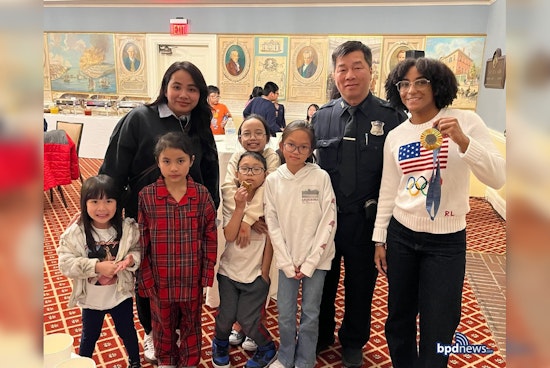 Olympian Lauren Scruggs Shares Success Tips with Boston Youth in BPD's H.O.P.E. Taekwondo Program
