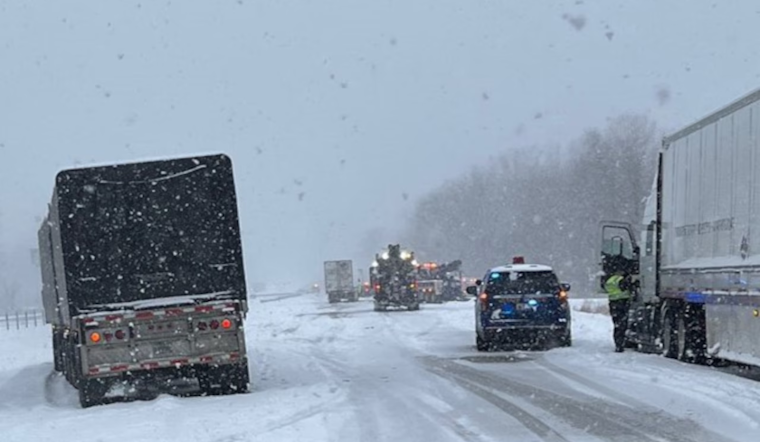 One Critically Injured, 17 Vehicles Involved in I-94 Pileup Amid Snowy Conditions in Southwest Michigan