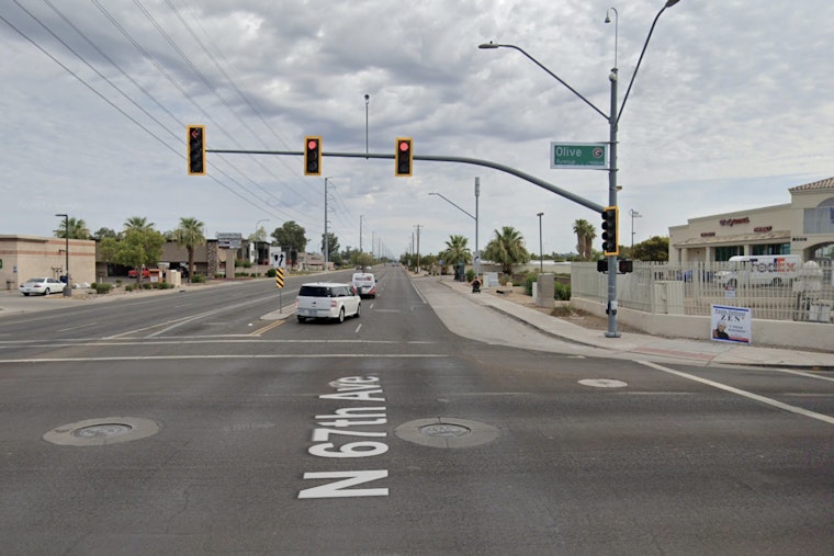 One Dead, Four Injured in Two-Car Collision at 67th and Olive in Glendale