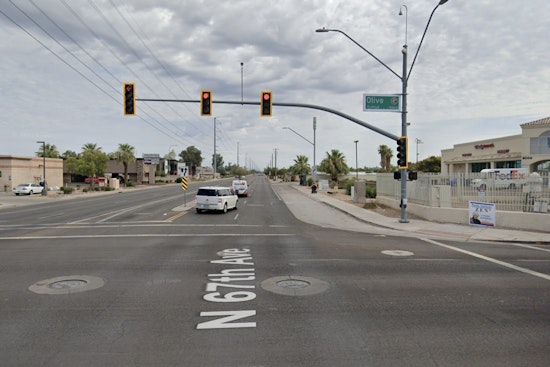 One Dead, Four Injured in Two-Car Collision at 67th and Olive in Glendale