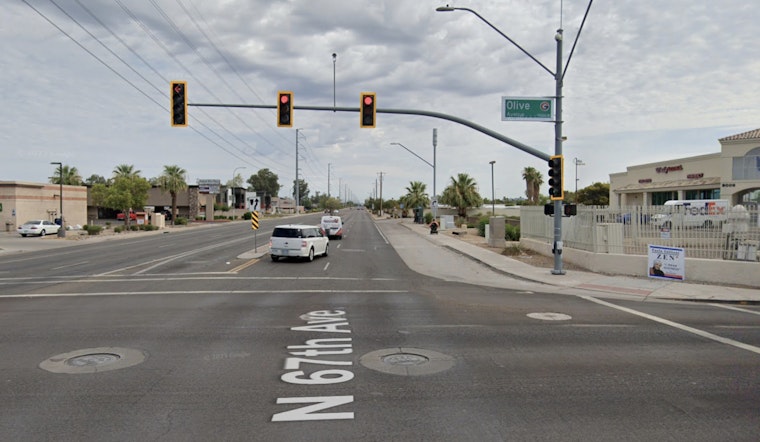 One Dead, Four Injured in Two-Car Collision at 67th and Olive in Glendale