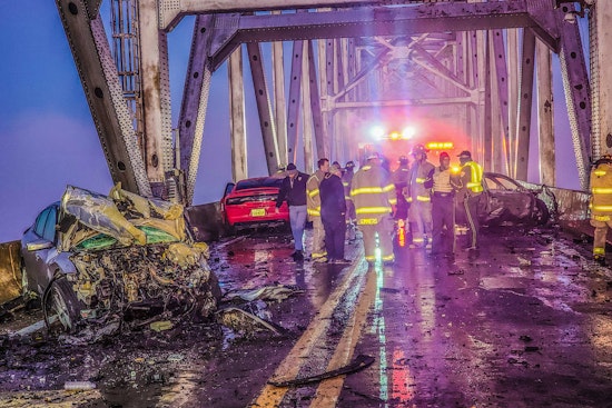 One Dead, Multiple Injured in Fog-Related Multi-Vehicle Crash on Highway 49 Near Helena-West Helena Bridge