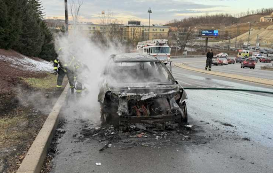 One Hospitalized Following Vehicle Fire Near Tanger Outlets in South Strabane Township