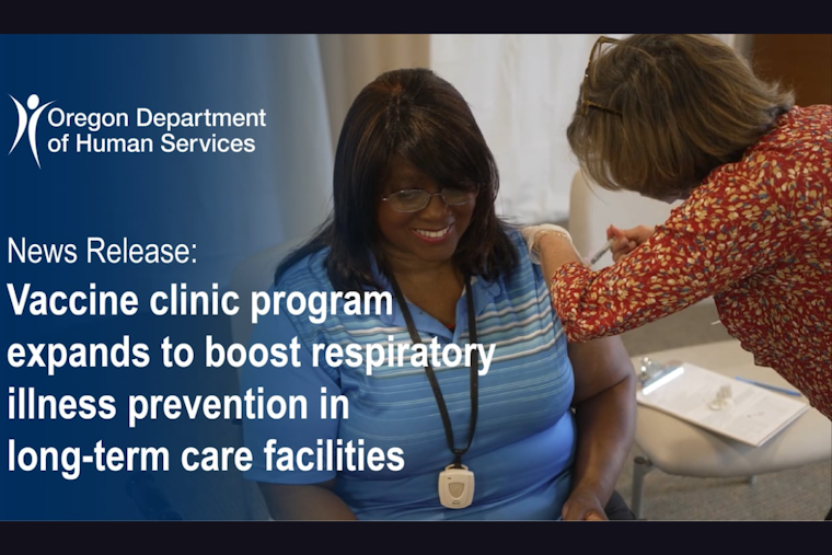 Oregon Expands Vaccine Clinics to All Long-Term Care Facilities Statewide for Enhanced Respiratory Illness Defense