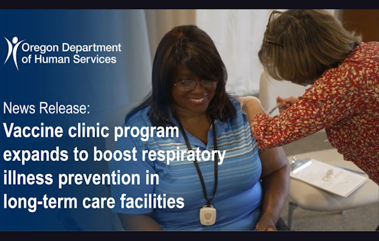 Oregon Expands Vaccine Clinics to All Long-Term Care Facilities Statewide for Enhanced Respiratory Illness Defense