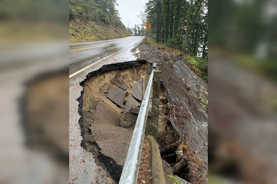 Oregon's Highway 131 Shut Down for Emergency Repairs Amid Severe Erosion Concerns