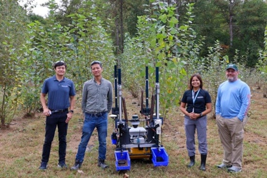 ORNL Scientists Advance Agricultural Research With Innovative Autonomous Robotic System for Soil-Plant Data Analysis