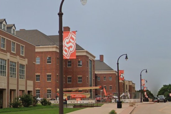 OSU Students Dive into Giant Leaf Pile for Finals Week Fun