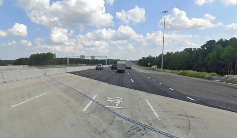 Overnight I-40 East Closures in Wake County Starting Sunday, Bay Area Motorists Urged to Plan Detours