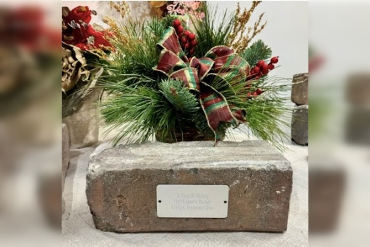 Own a Piece of Flint's Heritage Commemorative Bricks from Former Flint Farmers' Market Up for Sale