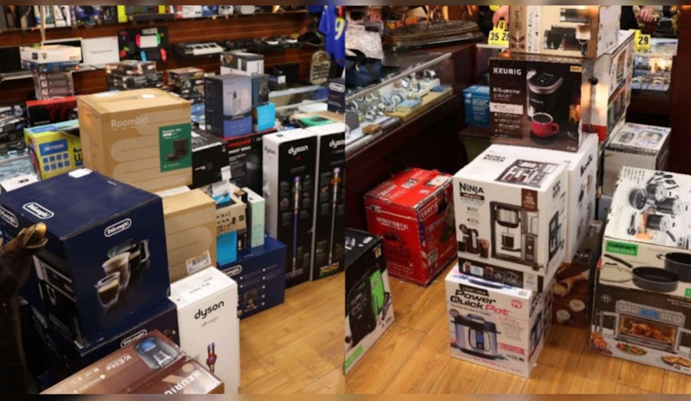 Pacoima Pawn Shop Owner Charged in Connection with $20K Organized Retail Theft Bust