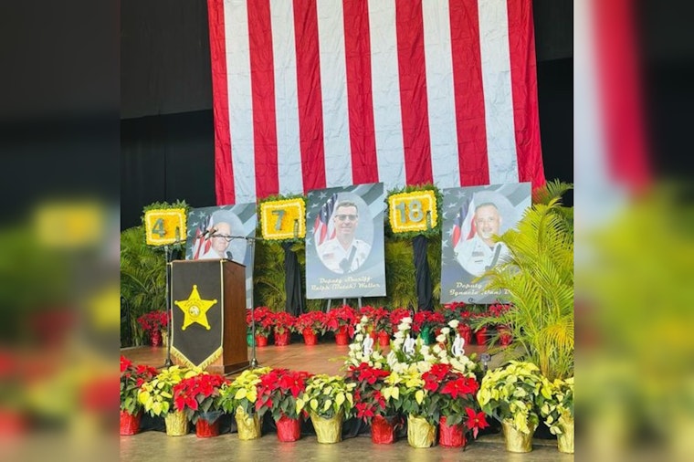 Palm Beach Community Holds Procession and Memorial for Three Fallen Deputies