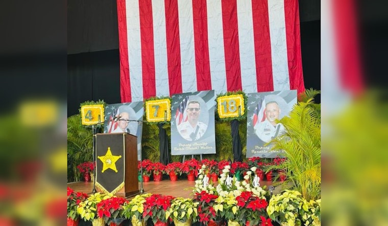 Palm Beach Community Holds Procession and Memorial for Three Fallen Deputies
