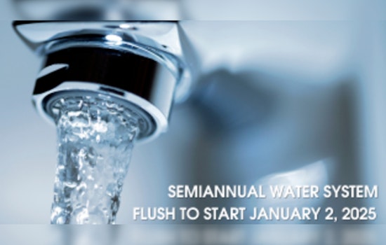 Palm Beach County to Start Semiannual Water System Flush on January 2, 2025