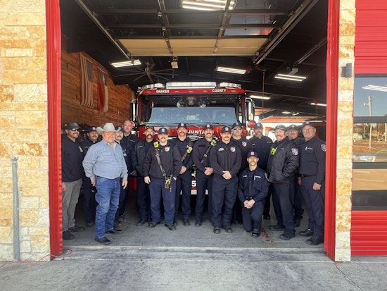Parker County Welcomes New Firefighting Powerhouse: State-of-the-Art Engine 51 Rolls Out in "Push-in" Ceremony