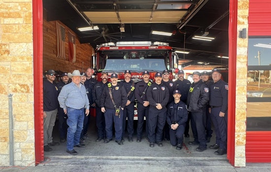 Parker County Welcomes New Firefighting Powerhouse: State-of-the-Art Engine 51 Rolls Out in "Push-in" Ceremony
