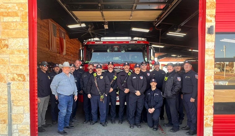 Parker County Welcomes New Firefighting Powerhouse: State-of-the-Art Engine 51 Rolls Out in "Push-in" Ceremony
