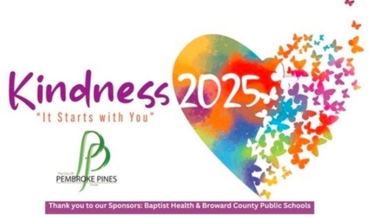 Pembroke Pines to Celebrate Compassion with 2025 Kindness Initiative Event at Charles F. Dodge City Center