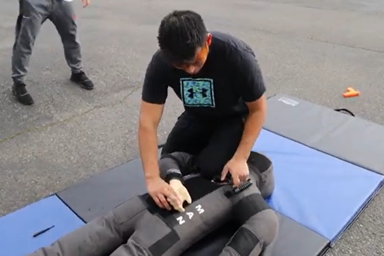 Pierce County Sheriff Deputies Show Grit in Mandatory Pepper Spray Training Event