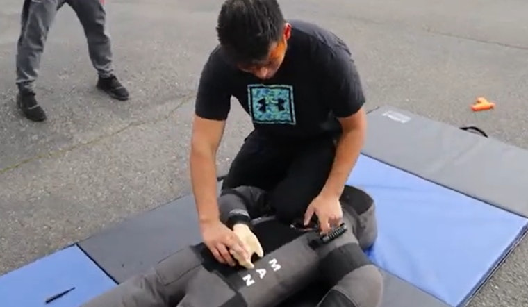 Pierce County Sheriff Deputies Show Grit in Mandatory Pepper Spray Training Event