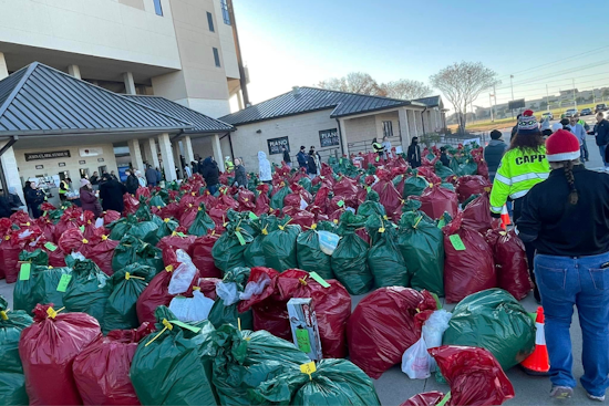 Plano Police Bring Holiday Cheer to over 350 Families with Festive 'PPA Christmas Cops' Event