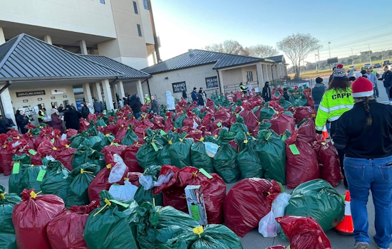 Plano Police Bring Holiday Cheer to over 350 Families with Festive 'PPA Christmas Cops' Event