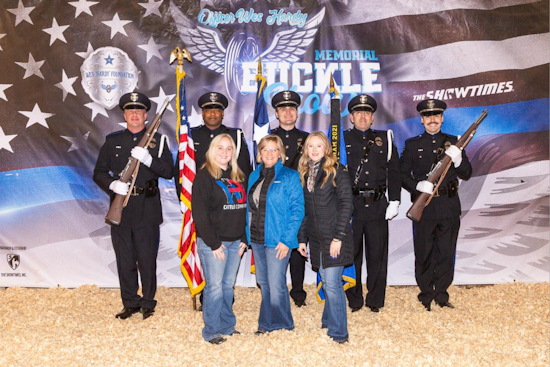 Plano Police Honor Guard Commemorates Wes Hardy's Legacy at Annual Memorial Buckle Show