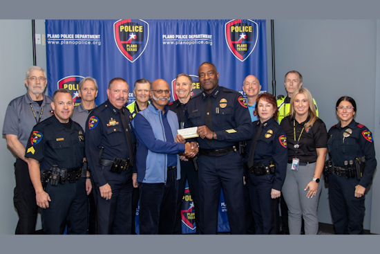 Plano Resident Bharath Divi Boosts Holiday Spirit with Generous Donation to Police Association's Christmas Program