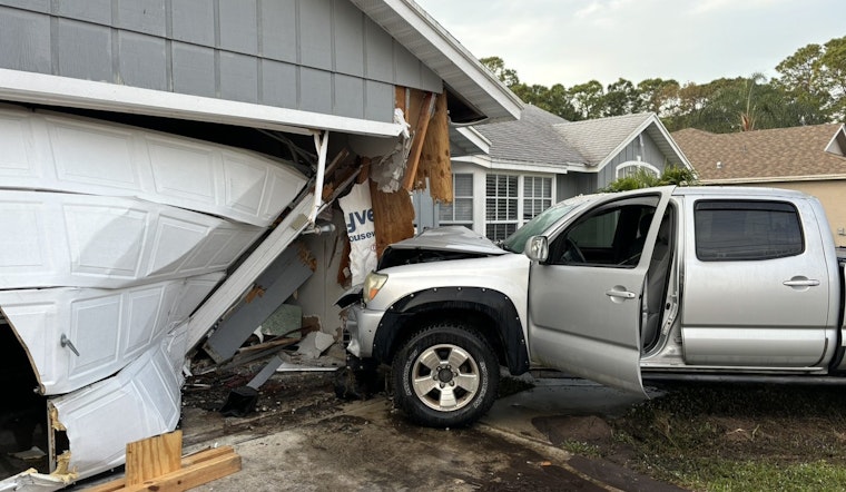 Port St. Lucie Home Struck by Pickup Truck After Driver Suffers Medical Episode, No Injuries Reported