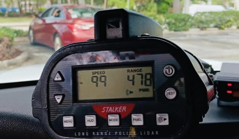 Port St. Lucie Police Intensify Crackdown on Aggressive Driving as Speed Violators Caught Hitting 99 mph