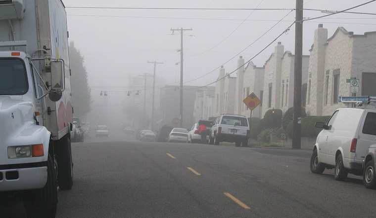 Portland Blanketed in Dense Fog, NWS Extends Advisory, Warns of Traffic Hazards