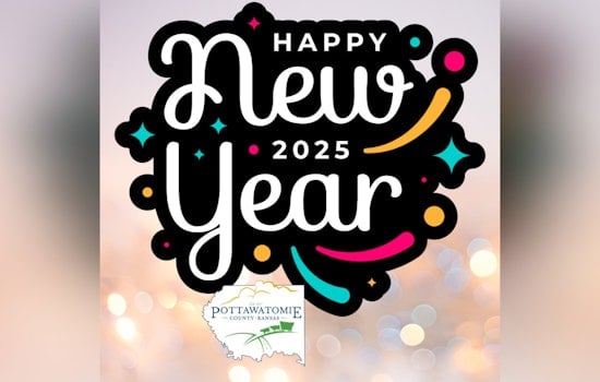 Pottawatomie County Announces New Year's Day Closure of Non-Emergency Offices