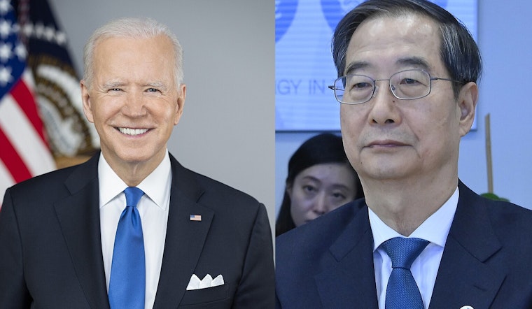 President Biden and Acting South Korean Prime Minister Han Reaffirm Strong U.S.-ROK Alliance Amid Regional Tensions