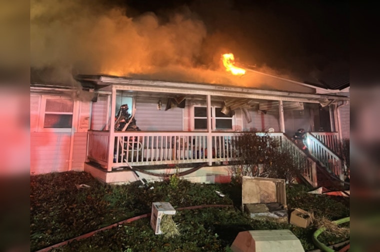 Putnam County Home Collapses After Intense Blaze, Deemed "Total Loss"