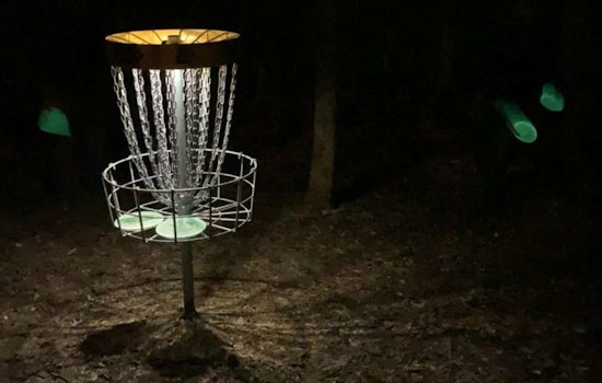 Raleigh's Forest Ridge Park Launches Seize the Night Program with Glow Disc Golf and Night Trails