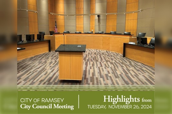 Ramsey City Council Adopts Key Financial Reforms and Welcomes New Police Chief Brad Bluml