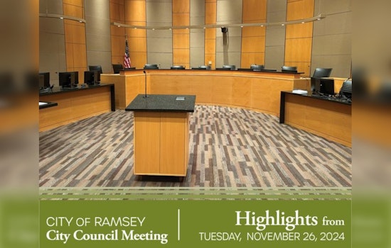 Ramsey City Council Adopts Key Financial Reforms and Welcomes New Police Chief Brad Bluml