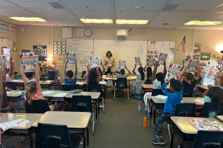 Rancho Cordova Rotary Club Partners with City Leaders to Boost Literacy by Gifting Dictionaries to Elementary Pupils