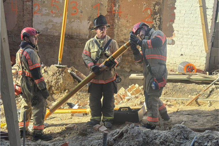 Rescue Operation Underway After Worker Trapped in D.C. Row House Collapse