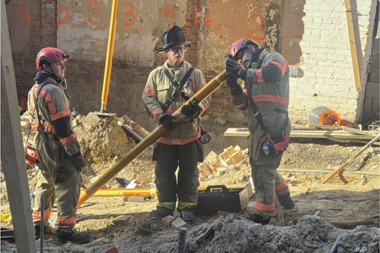Rescue Operation Underway After Worker Trapped in D.C. Row House Collapse