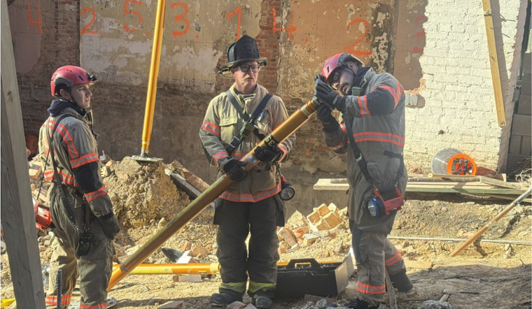 Rescue Operation Underway After Worker Trapped in D.C. Row House Collapse