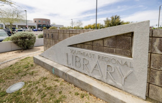 Restroom Renovations Underway at Southeast Regional Library in Gilbert with Temporary Facilities for Visitors