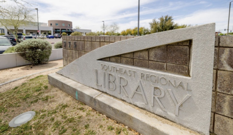 Restroom Renovations Underway at Southeast Regional Library in Gilbert with Temporary Facilities for Visitors